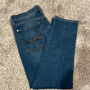 7 For All Mankind Josefina Skinny Boyfriend Jean - Size 28